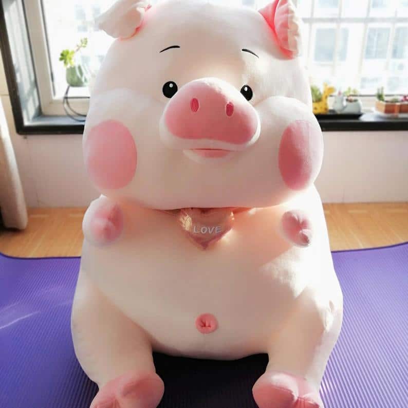 Giant Cute Pig Toys Plush Soft Large Animal Stuffed Doll Kid Birthday Gift 110CM 